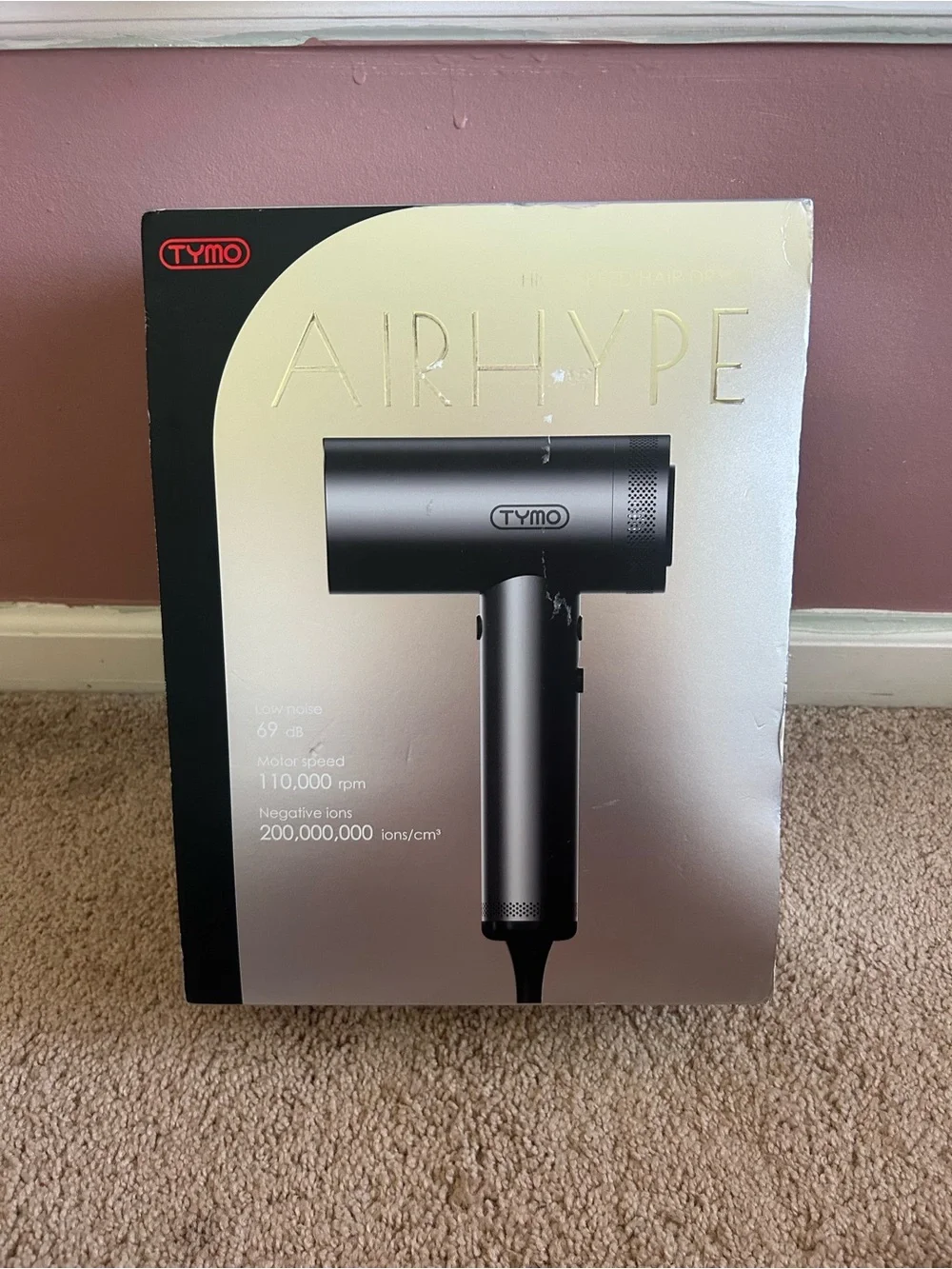 TYMO AIRHYPE Blow Dryer with Comb - 1500W Professional